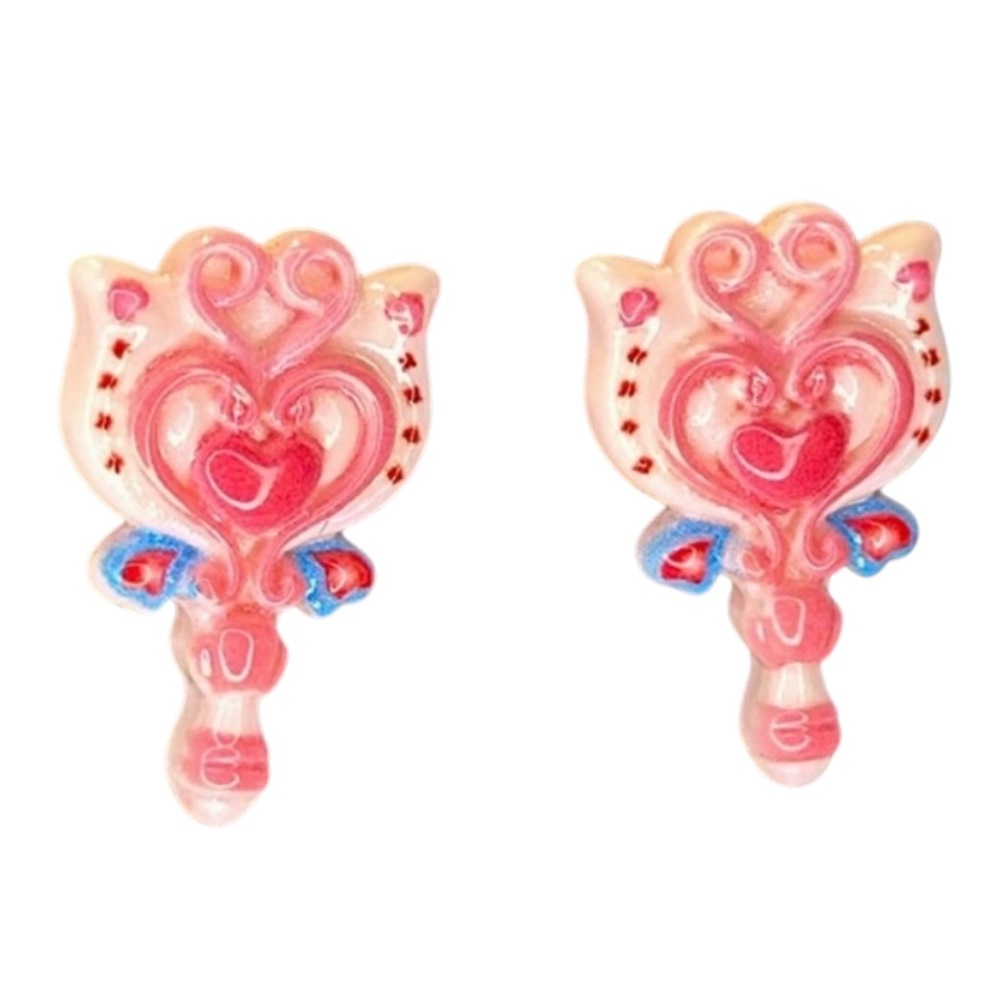 NEW Sakura carp captor earrings